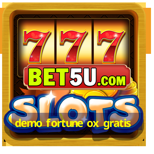 Demo Fortune Ox Gratis V4 41 13